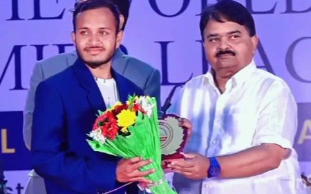 ।। ଜିଲ୍ଲାସ୍ତରୀୟ ଉଦୀୟମାନ କ୍ରିକେଟ କମେଣ୍ଟେଟର ଶାଶ୍ବତ ପଣ୍ଡା ।।