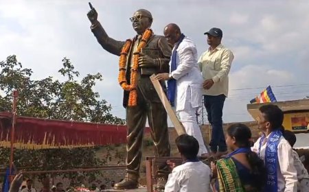 ।। ଡ଼ଃ.ବାବା ସାହେବ ଭୀମ ରାଓ ଆମ୍ବେଦକର ପ୍ରତିମୂର୍ତ୍ତି ଉନ୍ମଚନ ।।