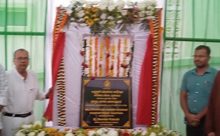 ।। ଖରିଆର ରୋଡ ଏନଏସିରେ ଥିବା ମୁଣ୍ଡାଗାଁ ୱାର୍ଡ ନo-2 ସ୍ଥିତ  ବିଜୁ ପଟ୍ଟନାୟକ ବହୁମୁଖି ଇଣ୍ଡୋର ଷ୍ଟାଡିୟମ ଉଦଘାଟିତ ।।