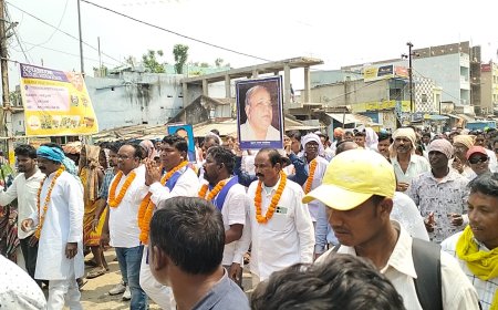 ।। ବହୁଜନ୍ ସମାଜବାଦୀ ପାର୍ଟି ନେତା ତଥା ଆଦିବାସୀ ନେତା ଜିତୁ ଜାକାଶିକା ଜେଲ ରୁ ମୁକୁଳି ବିଷମ କଟକ ସହରରେ ବିରାଟ ଶୋଭାଯାତ୍ରା  l।