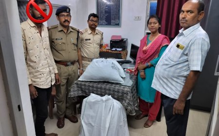 ।। ରାଜ୍ୟ ବାହାରକୁ ଗଞ୍ଜେଇ ଚାଲାଣ ବେଳେ ଗଂଜେଇ ଜବତ ସହ ଜଣେ ଗିରଫ ।।