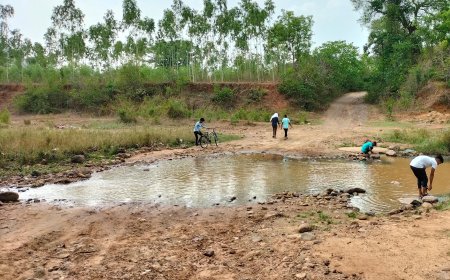 ।। ମାଡ଼ିବନ୍ଧା ସାନ୍ଦୁଲ ନଦୀ ପୋଲ ନିର୍ମାଣ ଶିଳାନ୍ୟାସର ୫ ମାସ ପରେବି କାର୍ଯ୍ୟଶୂନ ।।