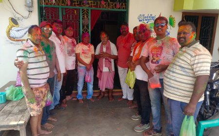 ।। ମୁନିଗୁଡ଼ା ଠାରେ ଦୁଲୁକିଲା ରଙ୍ଗର ପର୍ବ ହୋଲି ।।