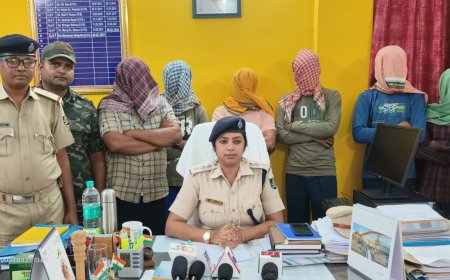 ।। ଭାରତ ମାଳା ଚରୀ ଘଟଣା ୨ ଲକ୍ଷ ଟଙ୍କାର ଲୁହା ଓ ଅନ୍ୟାନ୍ୟ  ସାମଗ୍ରୀ ଜବତ, ୭ ଗିରଫ ।।