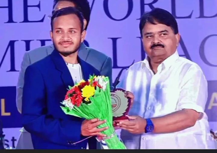 ।। ଜିଲ୍ଲାସ୍ତରୀୟ ଉଦୀୟମାନ କ୍ରିକେଟ କମେଣ୍ଟେଟର ଶାଶ୍ବତ ପଣ୍ଡା ।।