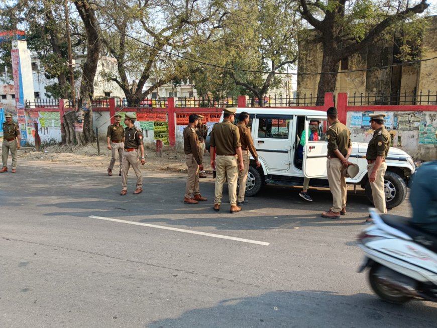 ।। आचार संहिता लागू होते ही पूरामुफ्ती थाना द्वारा चलाया गया सघन चेकिंग अभियान ।।