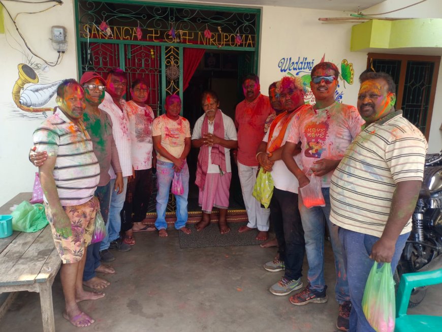 ।। ମୁନିଗୁଡ଼ା ଠାରେ ଦୁଲୁକିଲା ରଙ୍ଗର ପର୍ବ ହୋଲି ।।