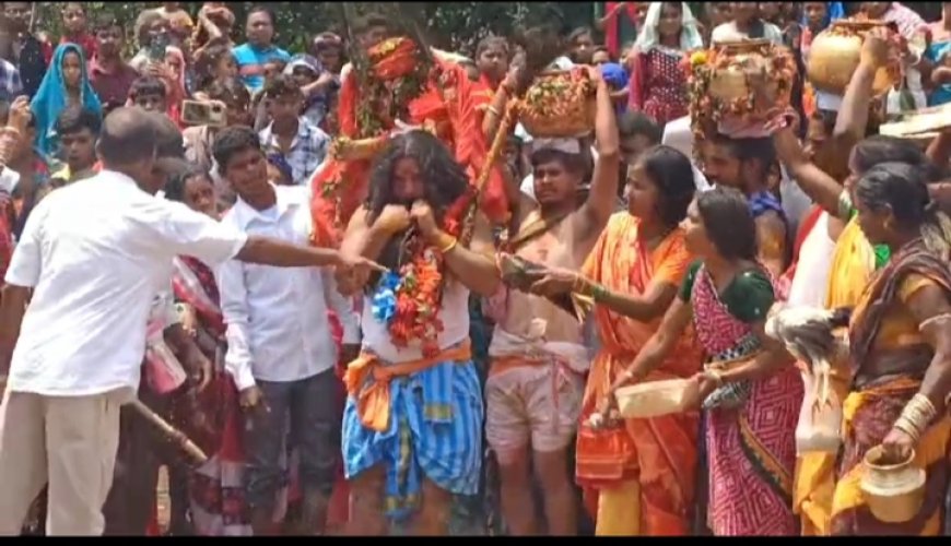 ।। ତୁମ୍ବିତରାଇ ଗ୍ରାମରେ ଶ୍ରୀ ଶ୍ରୀ ମାଁ ଅଗ୍ନୀ ଗଙ୍ଗମା ବାର୍ଷିକ ଘଟ ଯାତ୍ରା ଅନୁଷ୍ଠିତ ।।