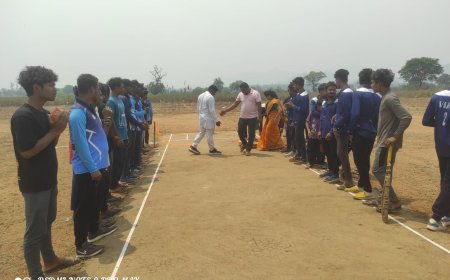 ।। ନେତାଜୀ ଯୁବକ ସଂଘ କୁରୁମପେଟା ତରଫରୁ କ୍ରିକେଟ ଟୁର୍ନାମେଣ୍ଟ ଉଦ୍‌ଘାଟିତ ।।