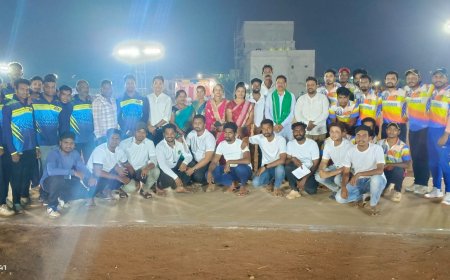 ।। ସେମିଳିଗୁଡା ଯୁବକ ସଂଘ ପକ୍ଷରୁ  ରାତ୍ରୀକାଳୀନ ପାଞ୍ଚଦିନ କ୍ରିକେଟ୍ ଟ୍ରୁନାମେଣ୍ଟ ଉଦ୍ଘାଟନ ।