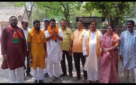 ।। ନୂଆପଡା ବିଧାନସଭା ଆସନରୁ ବିଜେପି ରୁ ଅଭିନନ୍ଦନ ପଣ୍ଡାଙ୍କ ନାମାଙ୍କନ ଦାଖଲ ।।