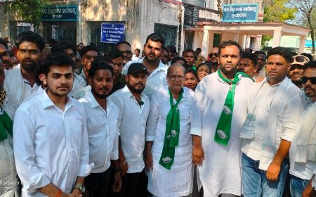 ।। ନୂଆପଡା ବିଧାନସଭା ଆସନରୁ  ରାଜେନ୍ଦ୍ର ଢୋଲକିଆଙ୍କ ପ୍ରାର୍ଥୀପତ୍ର ଦାଖଲ ।।