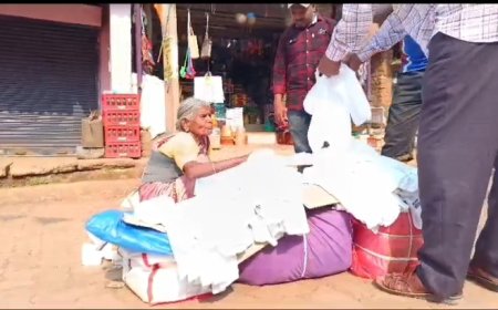 ।। ପେଟ ପାଇଁ ସଂଘର୍ଷ କରୁଛନ୍ତି  ୭୮ ବର୍ଷର ବୃଦ୍ଧା କଣ୍ଡା ମାଁ।।