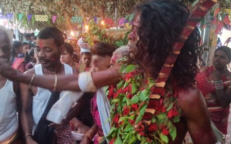 ।। ପଡ଼ି ମସ୍କା ଗାଆଁରେ ମାଆ ଠାକୁରାଣୀଙ୍କ ଘଟ ଯାତ୍ରା ।।