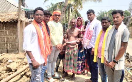 ଅଗ୍ନି ବିପର୍ଯ୍ୟୟକୁ କୁ ସହାୟତା ର ହାତ ବଢ଼ାଇଲା ରାଷ୍ଟ୍ରୀୟ ବଜରଙ୍ଗ ଦଳ ରାଜନଗର ପ୍ରଖଣ୍ଡ