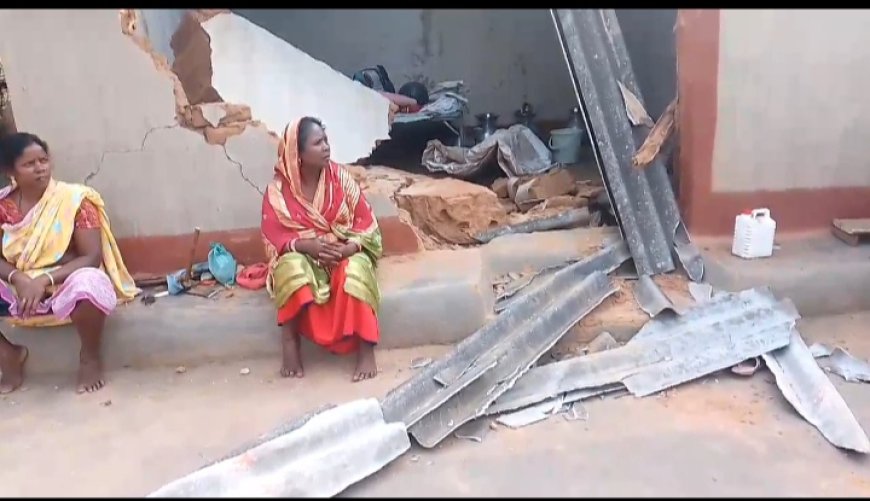 ।। ଘର ଭାଙ୍ଗି ହାତୀ ଖାଉଛି ଧାନ ଚାଉଳ: ୨ଜଣଙ୍କ ଘର ଭାଙ୍ଗି ଲୁଟିଲା ହାତୀ ।।