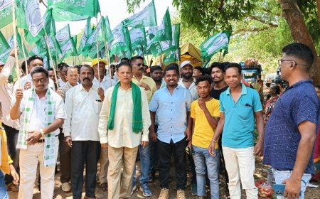 ।। ପେଟା ରବିବାର ହାଟରେ ବିଜେଡି ଦଳର ପ୍ରଚାର ।।