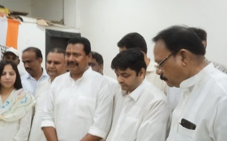 ।। ରିଆର ରୋଡରେ ପ୍ରଦେଶ କଂଗ୍ରେସ କମିଟି ସଭାପତି ଶରତ ପଟ୍ଟନାୟକଙ୍କ ମାରାଥନ ପ୍ରଚାର ।।