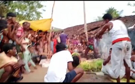 ।। ଟୋକି ମରା ପର୍ବର ପ୍ରଥମ ପର୍ବ ବାଲିଯାତ୍ରା ଅନୁଷ୍ଠିତ ।।