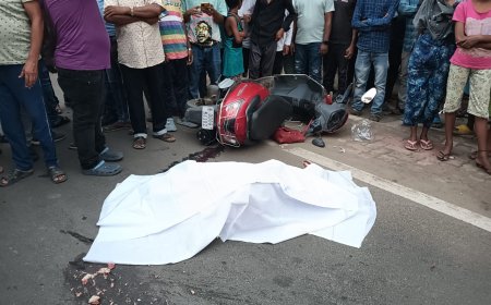 ।।  ଭବାନୀପାଟଣା MSA ଛକରେ ମର୍ମନ୍ତୁଦ ସଡକ ଦୁର୍ଘଟଣା ।।