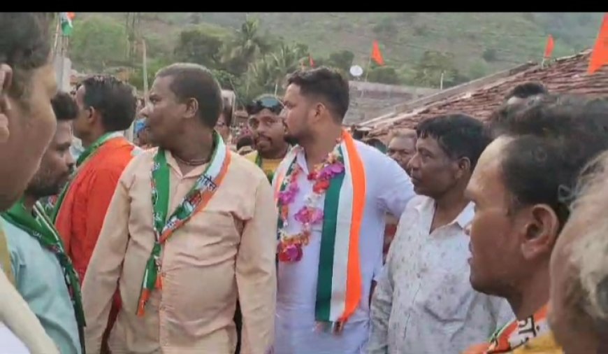 ।। କଂଗ୍ରେସ ର ମିଶ୍ରଣ ପର୍ବ ଆଜି ଗାରିଡି ପଞ୍ଚାୟତ ର ଆମ୍ୱିଳିପୁଟ ଗ୍ରାମ ଠାରେ ଅନୁଷ୍ଠିତ ।।