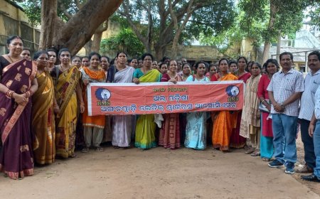 ।। ରାୟଗଡ଼ା ବ୍ଳକ ଅଲ୍ ଓଡିଶା ଅଙ୍ଗନୱାଡ଼ି ଲେଡିଜ୍ ୱର୍କରସ ଆସୋସିଏସନ୍ ର ବୈଠକ ।।