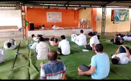 ।। ମୁନିଗୁଡ଼ା ରେ ଅନ୍ତର୍ଜାତୀୟ ଯୋଗ ଦିବସ ପାଳିତ ।।