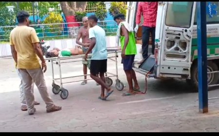 ।। ବୋଲେରୋ ଧକ୍କାରେ ବାଇକ୍ ଚାଳକ ମୃତ୍ୟୁ ଜଣେ ଗୁରୁତର ହୋଇ ମେଡିକାଲ ଭର୍ତ୍ତି ।।