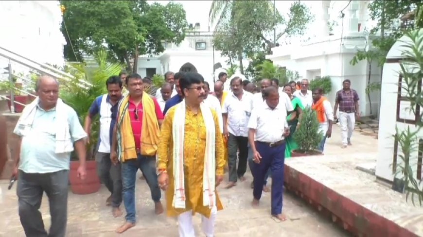 ।। ମନ୍ତ୍ରୀ ଙ୍କ ବାରିପଦା ରଥ ଯାତ୍ରା ପାଇଁ ସମିକ୍ଷା ।।