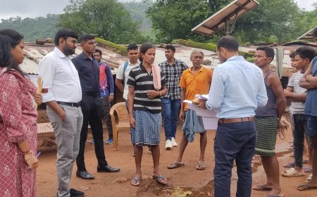 ।। ନିୟମ ଗିରି ଅଂଚଳ ପରିଦର୍ଶନ ଯାଇ ଲୋକଙ୍କ ଦୁଃଖସୁଖ ବିଝିଥିଲେ ଜିଲ୍ଲାପାଳ ଓ ଆରୋକ୍ଷୀ ଅଧିକ୍ଷକ l।