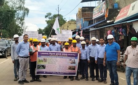 ।। ବିଷମକଟକରେ ଜାତୀୟ ବିଦ୍ୟୁତ ସୁରକ୍ଷା ସଚେତନ ସପ୍ତାହ ପାଳିତ ।।