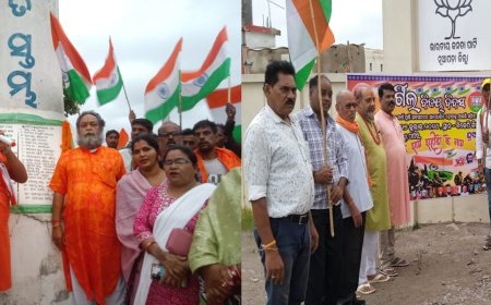 ।। କାର୍ଗିଲ ବିଜୟ ଦିବସ ଅବସରରେ ବିଜେପି ଯୁବ ମୋର୍ଚ୍ଚା ତରଫରୁ ବଳିଦାନ ସହିଦ ମାନଙ୍କୁ ଶ୍ରଦ୍ଧାଞ୍ଜଳୀ ଅର୍ପଣ ।।