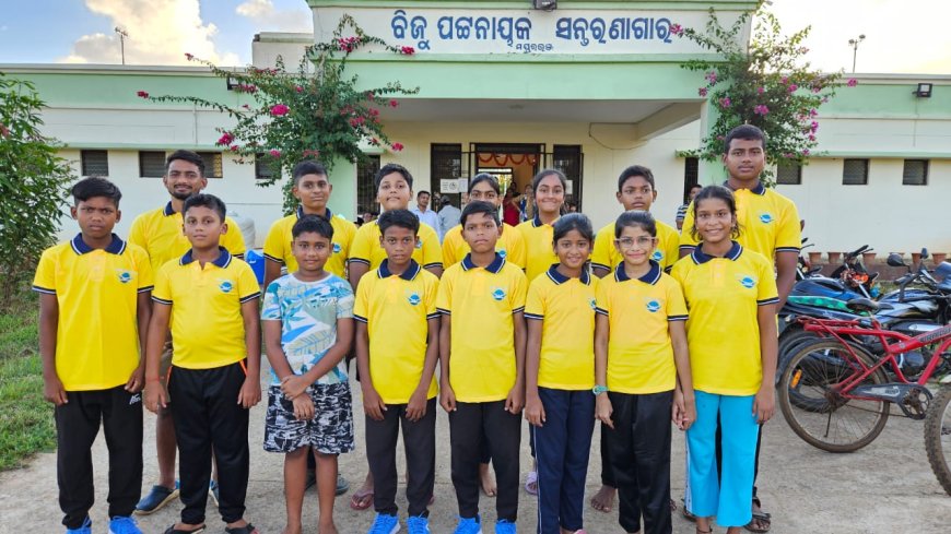।। ରାଜ୍ୟ ସନ୍ତରଣ ମିଟ ରେ ଯୋଗଦେବେ ମୟୂରଭଞ୍ଜର ୧୬ ଯୁବ ସନ୍ତରଣ କ୍ରୀଡ଼ାବିତ ।।