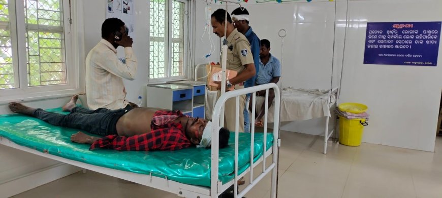 ।। ଭାରସାମ୍ୟ ହରାଇ ଦୁର୍ଘଟଣା ଜଣେ ଗୁରୁତର ।।