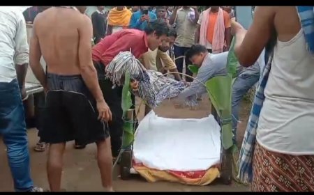 ।। ହାଇଦ୍ରାବାଦ୍ ରୁ କଳାହାଣ୍ଡି କୁ ଫେରିଲା ଦାଦନ ଶ୍ରମିକ ଙ୍କ ମୃତ ଦେହ ।।