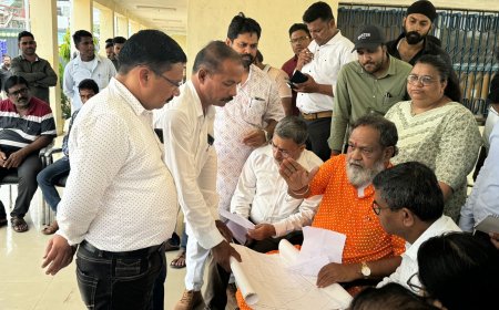 ।। ପୂର୍ବତନ ସାଂସଦ ବସନ୍ତ ପଣ୍ଡା ଖରିଆର ରୋଡ ଅମୃତ ଭାରତ ଷ୍ଟେସନ ର ଅନୁଧ୍ୟାନ କଲେ ।।