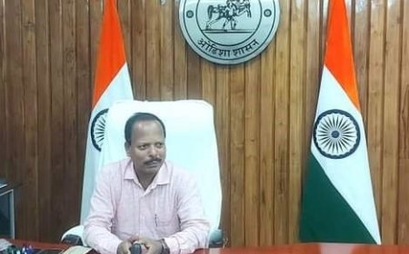 ନୂତନ ଜିଲ୍ଲାପାଳ ଙ୍କ ଦାୟିତ୍ୱ ଗ୍ରହଣ