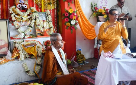 ।। ବଡଦାଣ୍ଡରେ ଶ୍ରୀ ଗୁରୁ ଭାଗବତ ଟୁଙ୍ଗୀ ଗୁରୁଜୀ ଡଃ ଚନ୍ଦ୍ରଭାନୁ ଶତପଥୀଙ୍କ ଦ୍ୱାରା ଉଦଘାଟିତ ।।