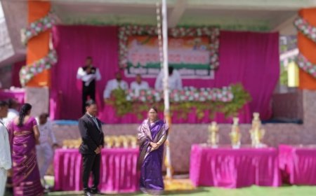 ।। ଖରିଆର ରୋଡ ମିନି ଷ୍ଟାଡ଼ିୟମ ଠାରେ ୭୮ ତମ ସ୍ୱାଧୀନତା ଦିବସ ପାଳିତ ।।