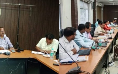 ।। ନୂଆପଡା ଜିଲ୍ଲା ରାଜସ୍ବ ଅଧିକାରୀ ମାନଙ୍କ ସମୀକ୍ଷା ବୈଠକ ।।