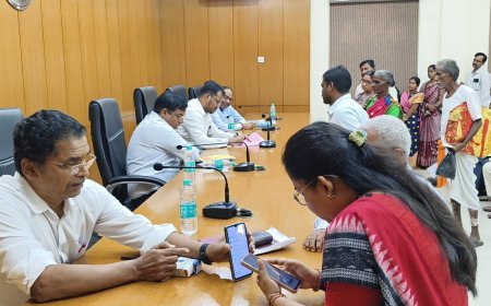 ।। ଅନୁଷ୍ଠିତ ହେଲା ବାରିପଦା ଉପଖଣ୍ଡ ପାଇଁ ଯୁଗ୍ମ ଜନ ଅଭିଯୋଗ ଶୁଣାଣୀ ।।