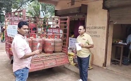 ବାଲିଗୁଡା ଯୋଗାଣ ବିଭାଗର ଚଢ଼ଉ : ୧୩ଟି ଘରୋଇ ଗ୍ୟାସ ସିଲିଣ୍ଡର ଜବତ