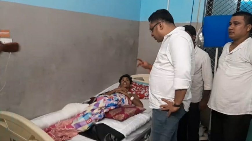 ।। କ୍ୟାନସର ପୀଡ଼ିତଙ୍କୁ ସହଯୋଗର ହାତ ବଢ଼ାଇଲେ ବରୀ ବିଧାୟକ ।।