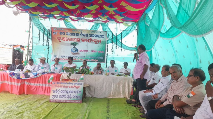 ।। ସଞ୍ଜିବ ସେନା ପକ୍ଷରୁ ବୃକ୍ଷରୋପଣ ।।