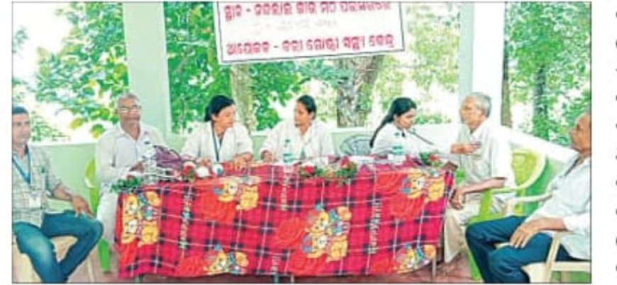 ଭଅଁରା ଗ୍ରାମରେ ସ୍ୱାସ୍ଥ୍ୟ ଶିବିର