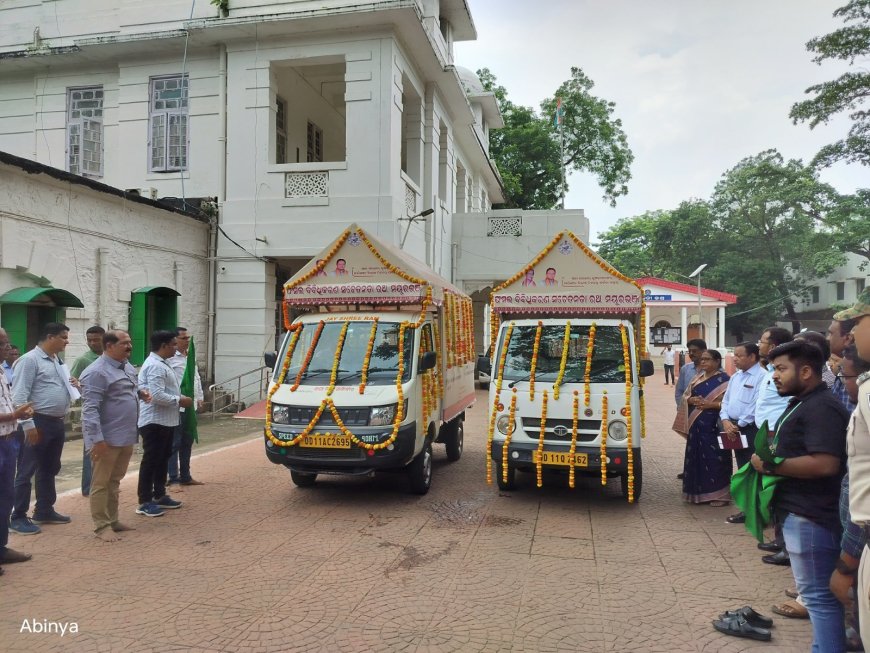 ମୟୂରଭଞ୍ଜରେ ଫସଲ ବିବିଧିକରଣ ସଚେତନତା ରଥ ଉଦଘାଟିତ