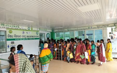 ଗୋଷ୍ଠୀ ସ୍ବାସ୍ଥ୍ୟ କେନ୍ଦ୍ର ଠାରେ ସ୍ବାସ୍ଥ୍ୟ ଶିବିର