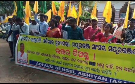 ।।  ରାଷ୍ଟ୍ରପତି, ମୁଖ୍ୟମନ୍ତ୍ରୀ, ସାଂସଦ, ବିଧାୟକଙ୍କୁ ଉତ୍ତର ମାଗୁଛି ସେଙ୍ଗେଲ ଅଭିଯାନ:୨୦ ସୁଦ୍ଧା ଉତ୍ତର ନମିଳିଲେ ୩୦ ସେପ୍ଟେମ୍ବରକୁ ମୟୂରଭଞ୍ଜ ବନ୍ଦ ଡାକରା ।।
