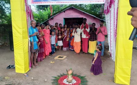 ଗୁରୁଦିବସ ଉତ୍ସବ ପାଳନ ମାଝିପଡ଼ା ମୂଖିଗୁଡ଼ା