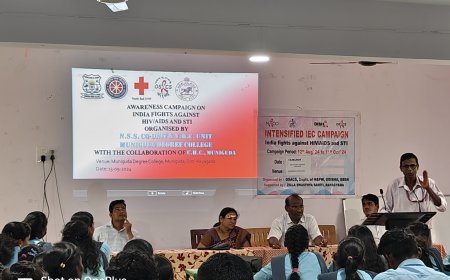 ମୁନିଗୁଡ଼ା ସ୍ନାତକ ମହାବିଦ୍ୟାଳୟ ଠାରେ ଏଡ୍ସ ସଚେତନତା ଶିବିର ଆୟୋଜିତ